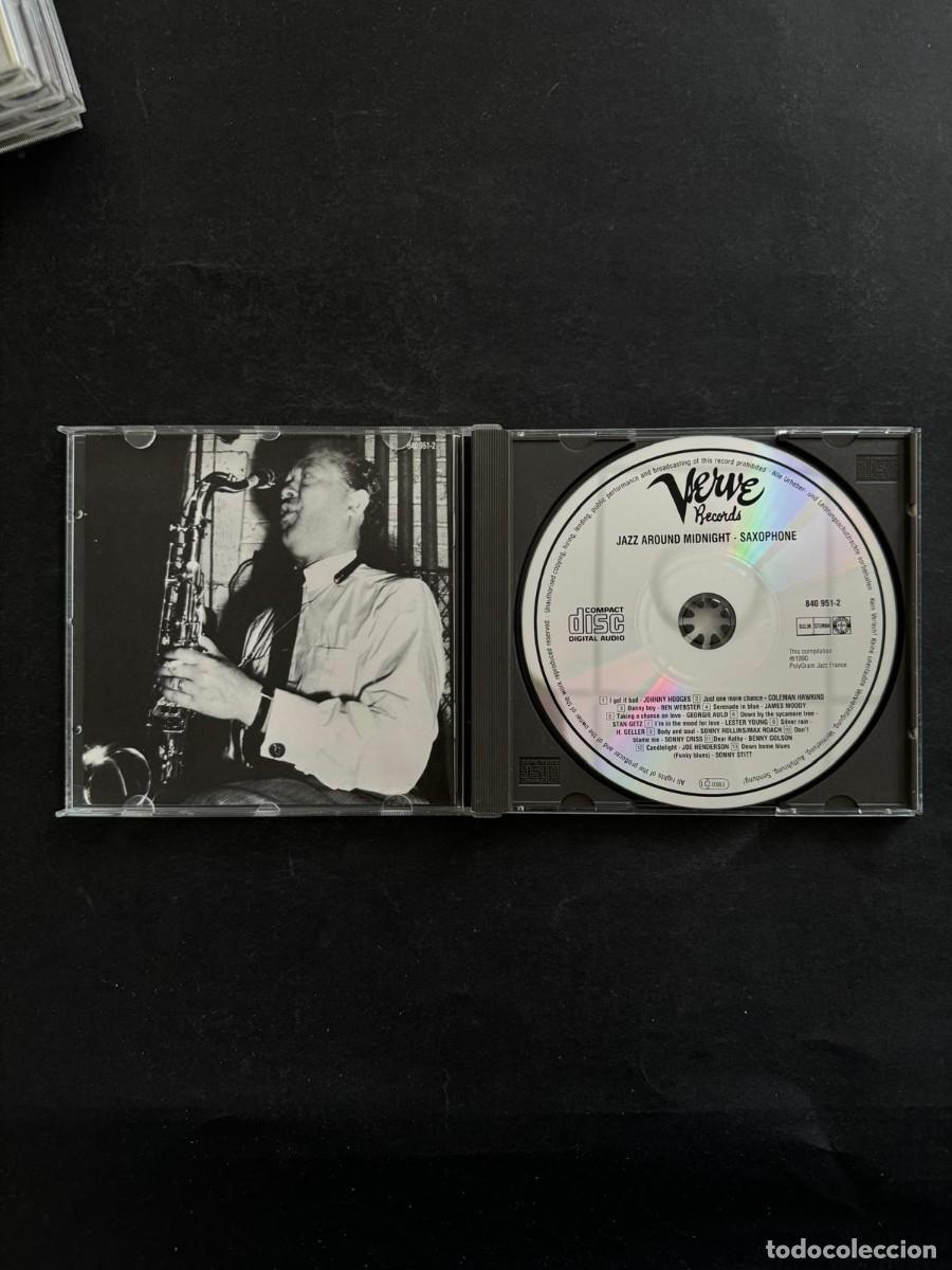 CDs de m&uacute;sica: Saxophone Jazz &acute;Round Midnight CD - Foto 3