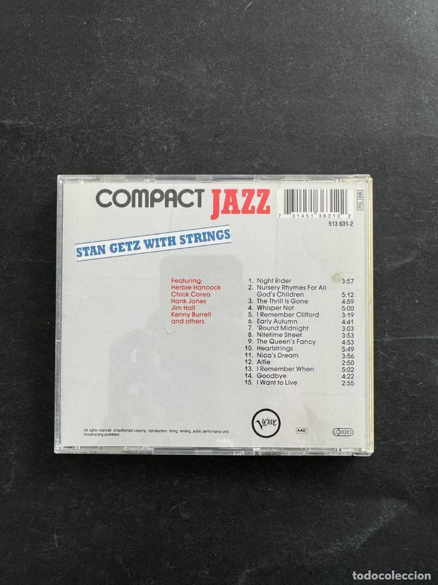 CDs de m&uacute;sica: Compact Jazz Stan Getz With Strings CD - Foto 2
