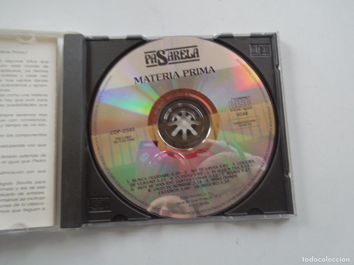 CDs de m&uacute;sica: MATERIA PRIMA - CD PASARELA - 1993 - Foto 2