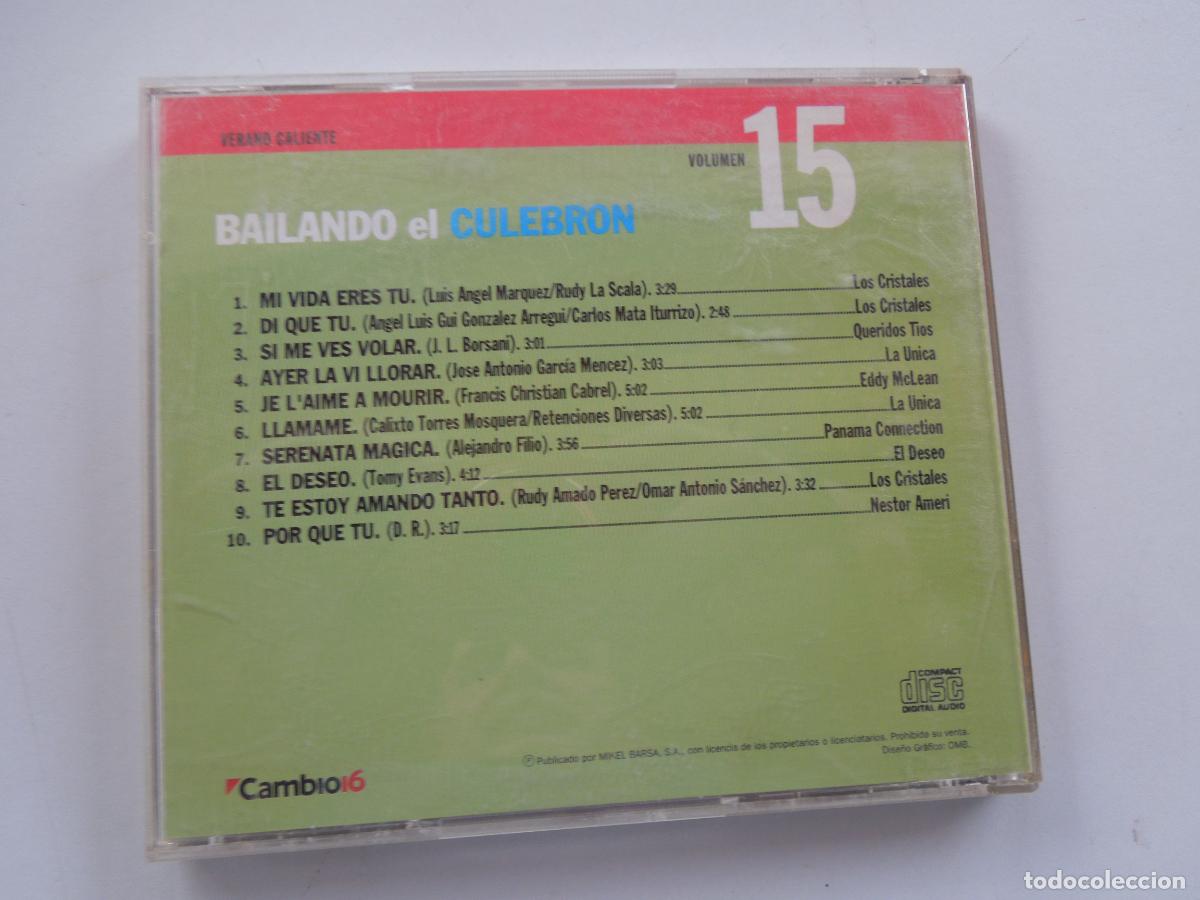 CDs de m&uacute;sica: BAILANDO EL CULEBRON - VERANO CALIENTE - CD - Foto 2