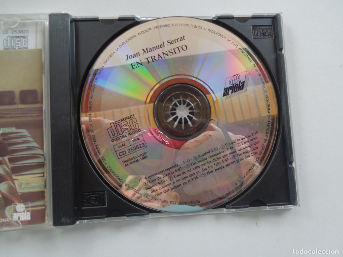 CDs de m&uacute;sica: SERRAT - EN TRANSITO - CD 1986 - Foto 2