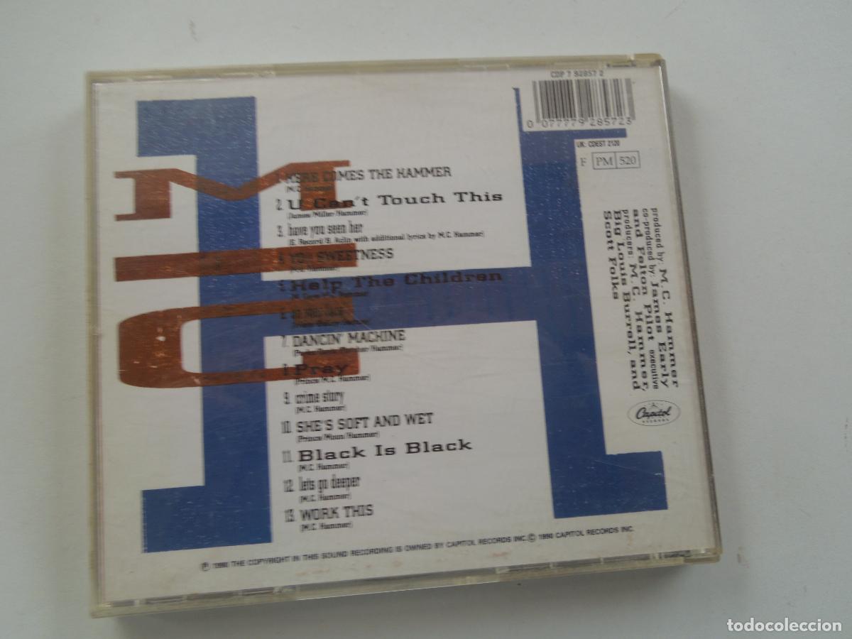 CDs de m&uacute;sica: M.C. HAMMER . PLEASE HAMMER DONT HURT EM - CD -1990 - Foto 3