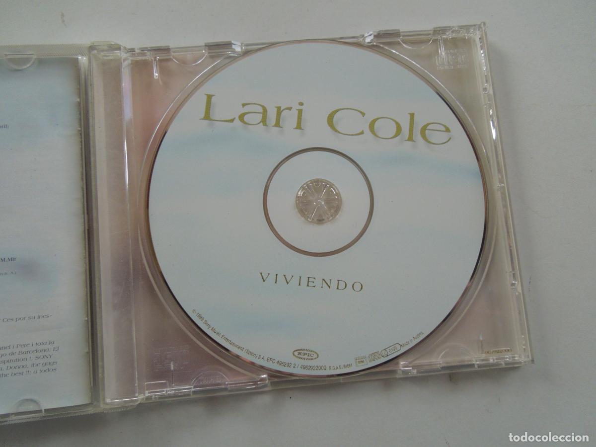 CDs de m&uacute;sica: LARI COLE - VIVIENDO - CD 1999 - Foto 2