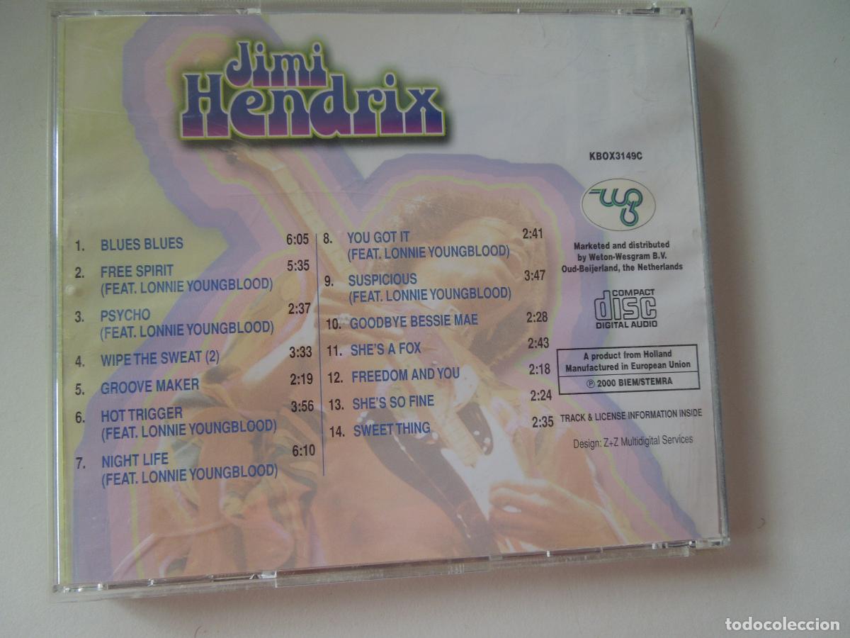 CDs de m&uacute;sica: JIMI HENDRIX - 2 CD VER CARATULAS Y TEMAS - Foto 2
