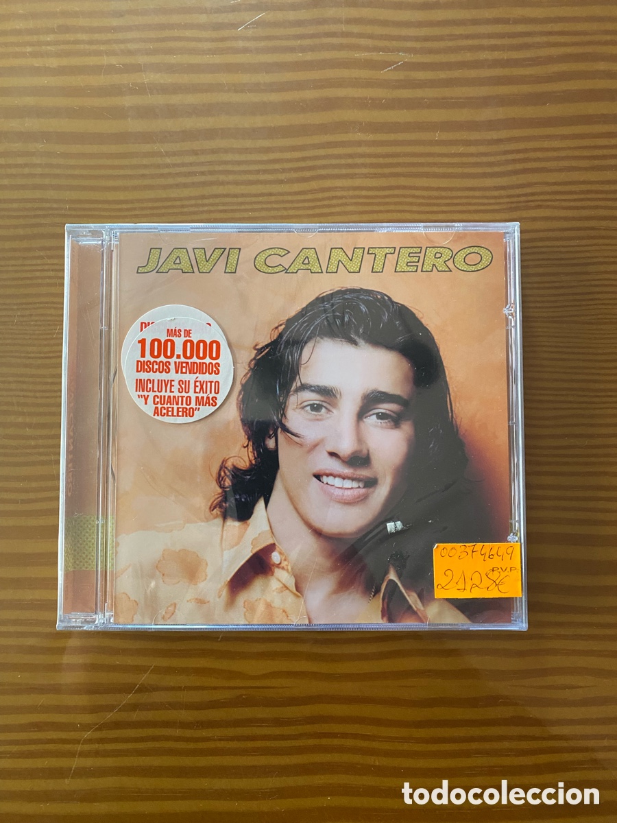 CDs de m&uacute;sica: Precintado!! CD de Javi Cantero &ldquo;Javi Cantero&rdquo; - Foto 1