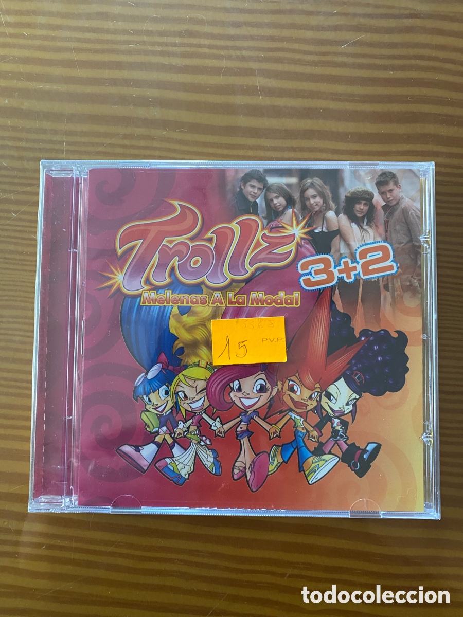 CDs de m&uacute;sica: Precintado!! CD de Trollz &ldquo;3+2 Melenas al viento&rdquo; - Foto 1