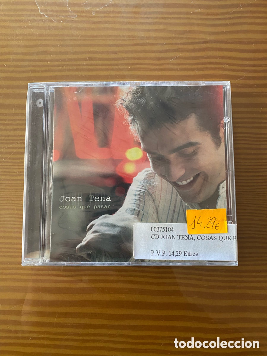 CDs de m&uacute;sica: Precintado!! CD de Joan Tena &ldquo;Cosas que pasan&rdquo; - Foto 1