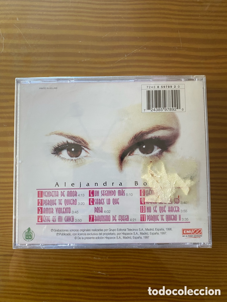 CDs de m&uacute;sica: Precintado!! CD de Alejandra Botto &ldquo;Vendetta&rdquo; - Foto 2