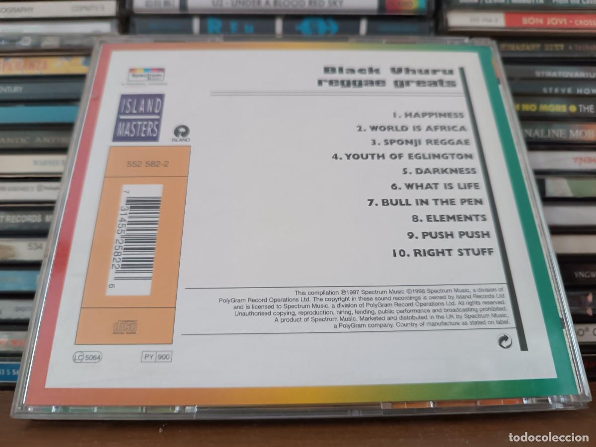 CDs de m&uacute;sica: Black Uhuru &lrm;&ndash; Reggae Greats - Foto 2