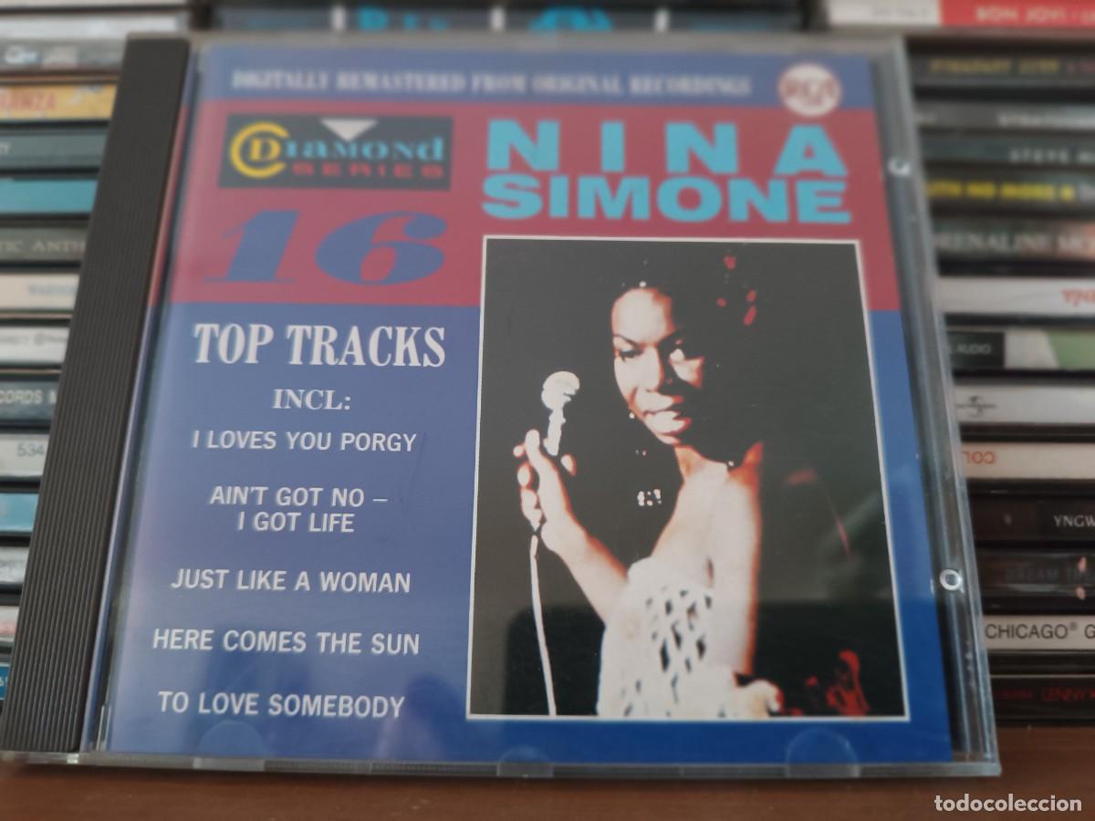 CDs de m&uacute;sica: Nina Simone &lrm;&ndash; 16 Top Tracks-CD - Foto 1