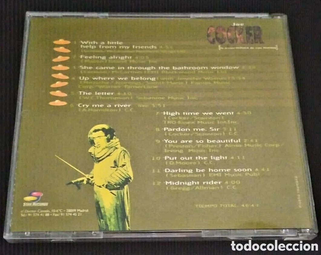 CDs de m&uacute;sica: JOE COCKER 17 GRANDES &Eacute;XITOS - Foto 2