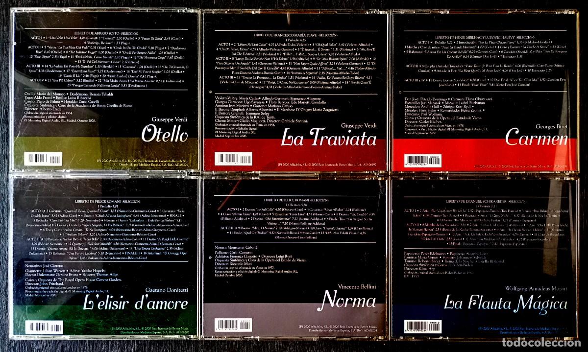 CDs de m&uacute;sica: Homenaje a la &oacute;pera . 6 CD - Foto 2