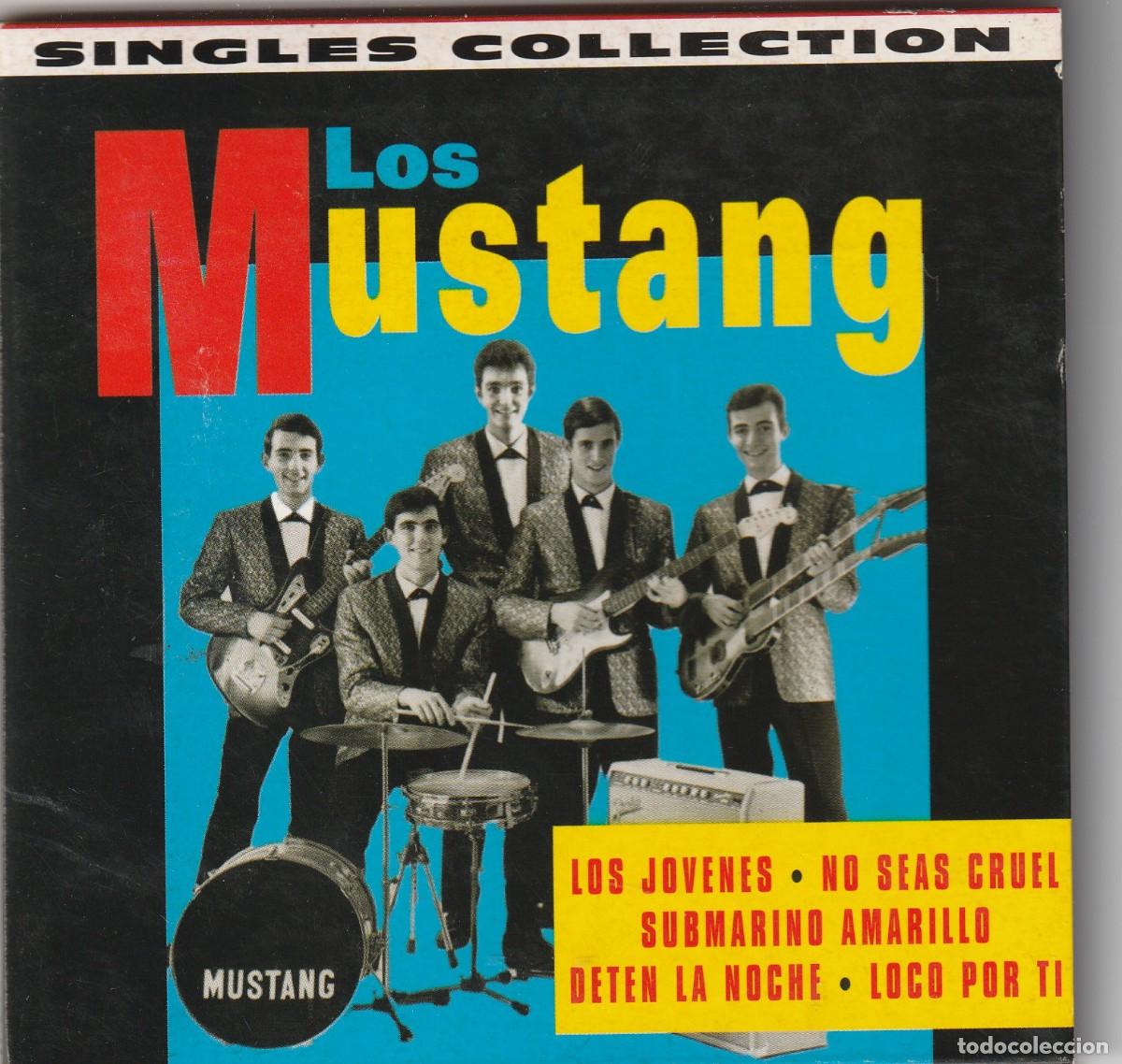 CDs de m&uacute;sica: LOS MUSTANG - SINGLES COLLECTION (CD GRAFFITI 1999) - Foto 1