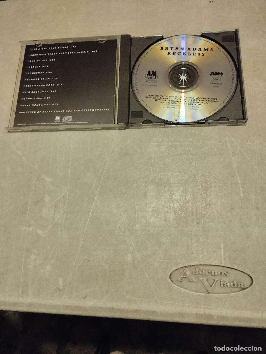CDs de m&uacute;sica: Bryan Adams CD Reckless - Foto 2