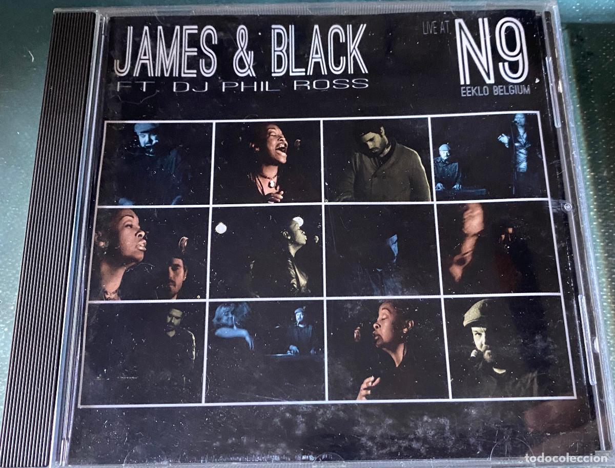 CDs de Musique: 'Live at N9 Eeklo Belgium', de James & Black. Soul / Jazz. S&oacute;lo la caja, disco no incluido.