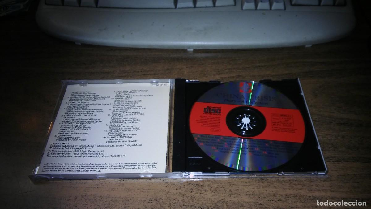 CDs de m&uacute;sica: CHINA CRISIS - DIARY. A COLLECTION (1992) - Foto 2