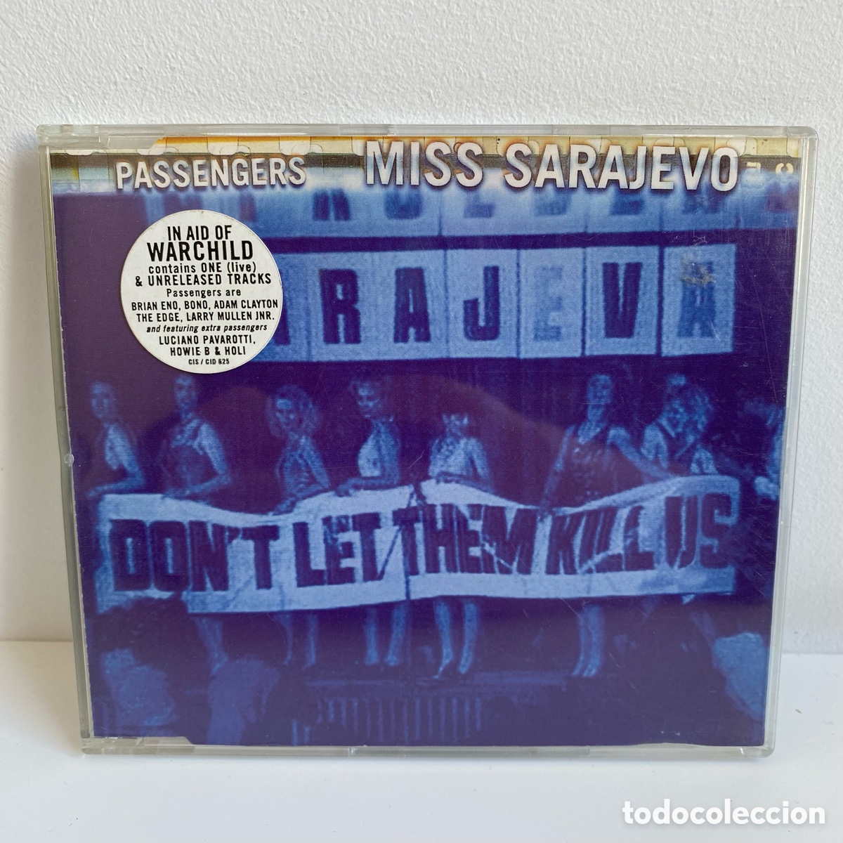 CDs de m&uacute;sica: Passengers - Miss Sarajevo (CD, Single) - Foto 1