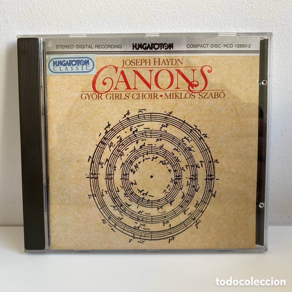 CDs de m&uacute;sica: Haydn - Mikl&oacute;s Szab&oacute; - The Secular Canons (CD) - Foto 1