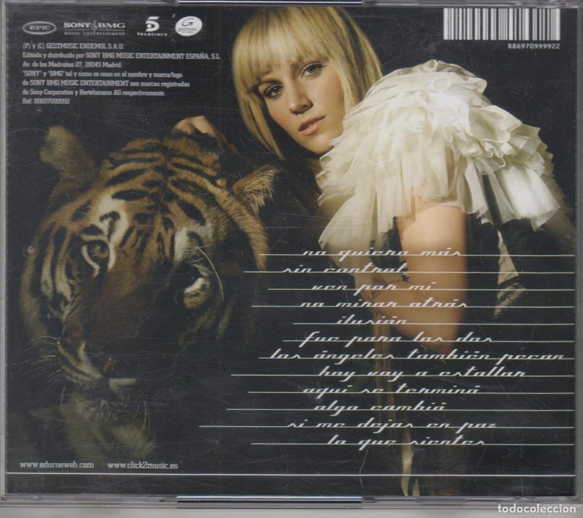 CDs de m&uacute;sica: Edurne cd Ilusi&oacute;n 2007 - Foto 2