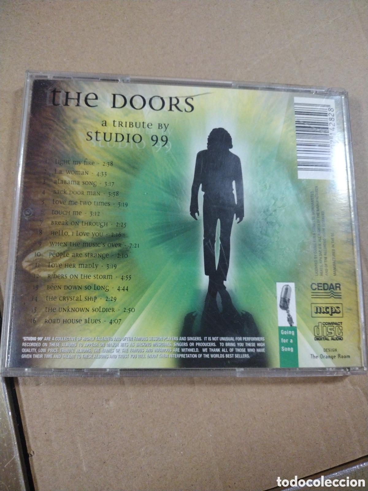 CDs de m&uacute;sica: THE DOORS. A TRIBUTE BY STUDIO 99. CD - Foto 2