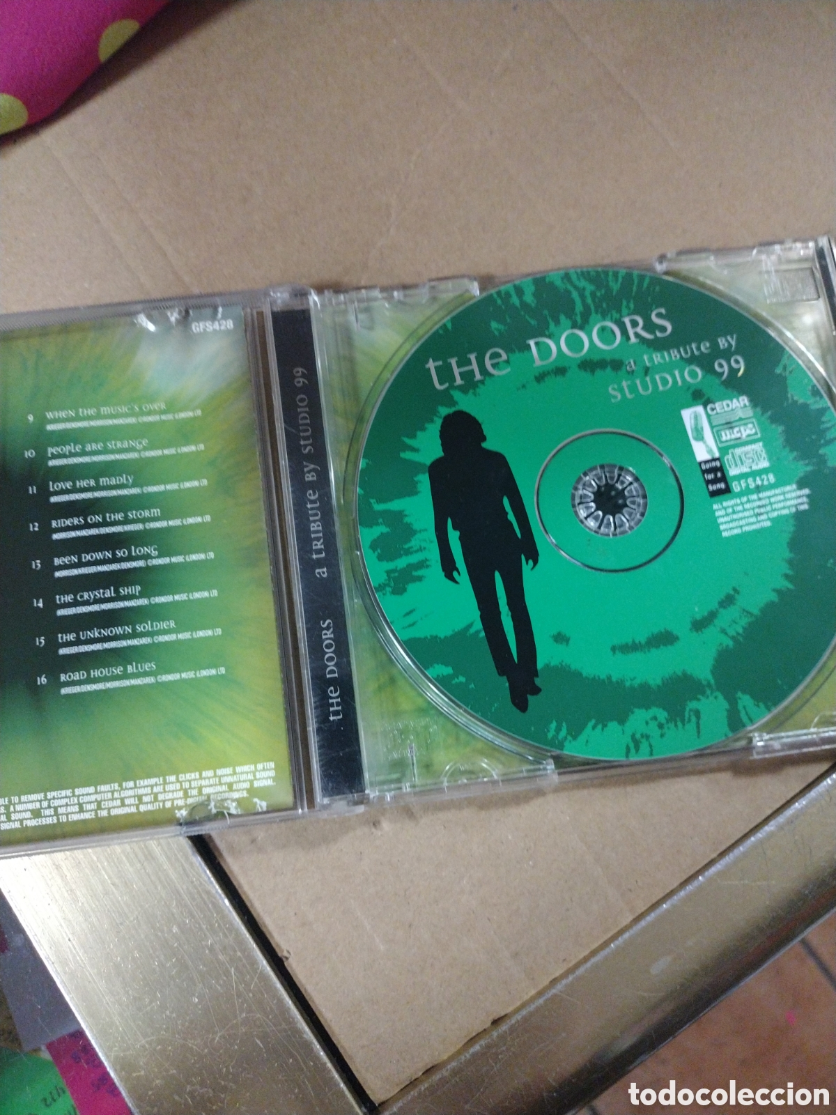 CDs de m&uacute;sica: THE DOORS. A TRIBUTE BY STUDIO 99. CD - Foto 3