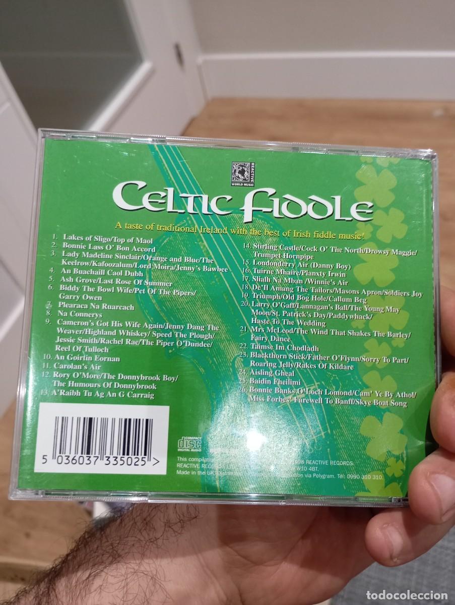 CDs de m&uacute;sica: CELTIC FIDDLE CD como nuevo - Foto 2