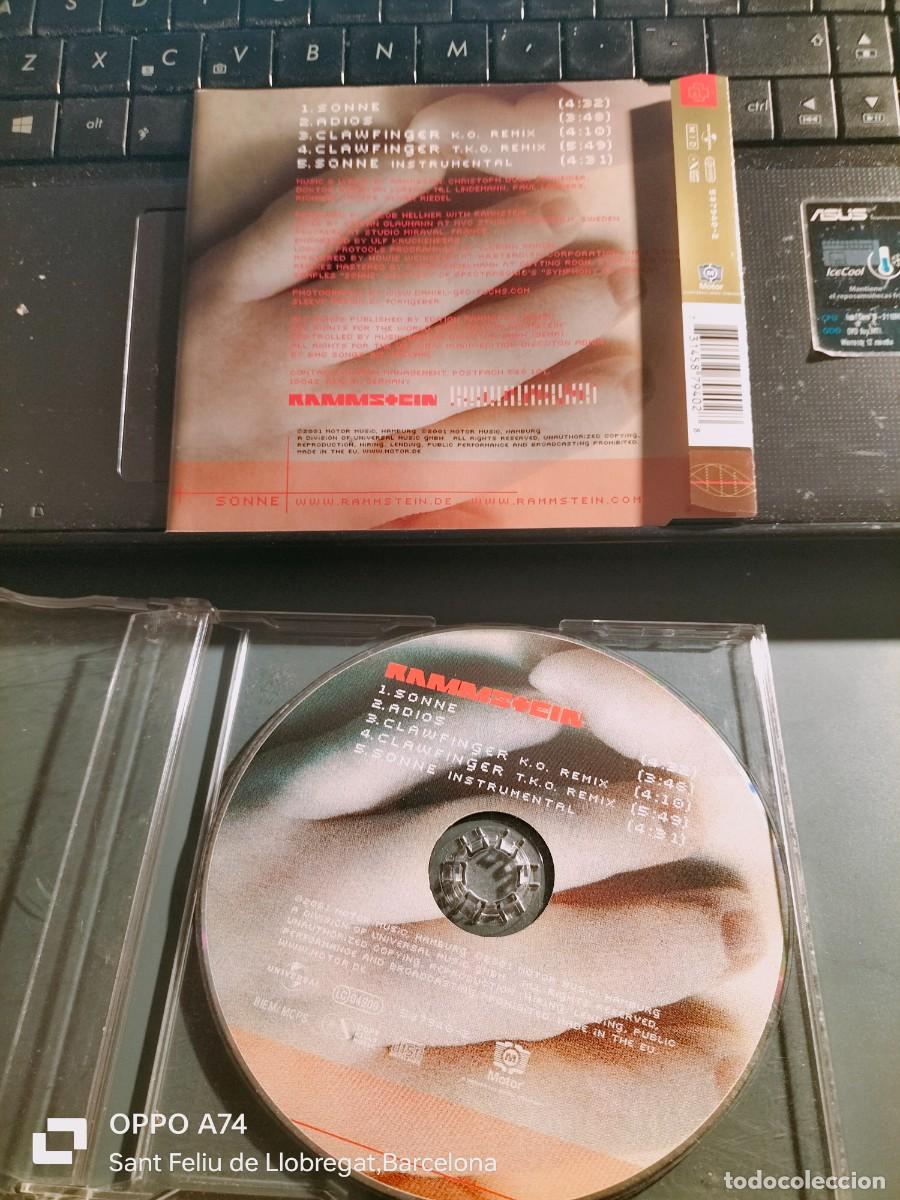 CDs de m&uacute;sica: RAR MAXI CD. RAMMSTEIN. SONNE. 5 TRACKS - Foto 2