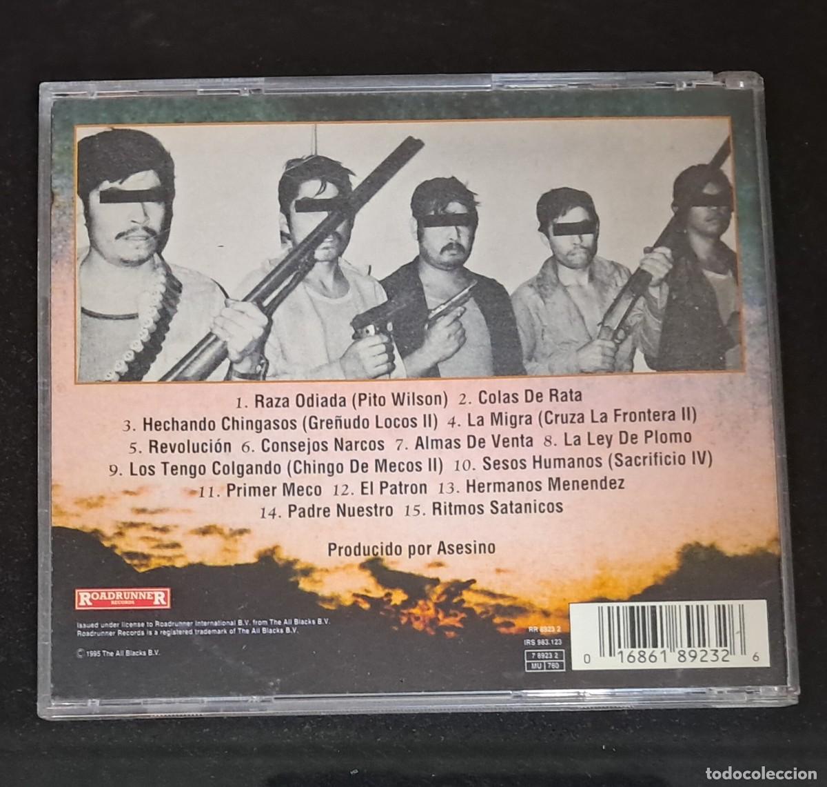 CDs de m&uacute;sica: Brujeria raza odiada cd - Foto 3