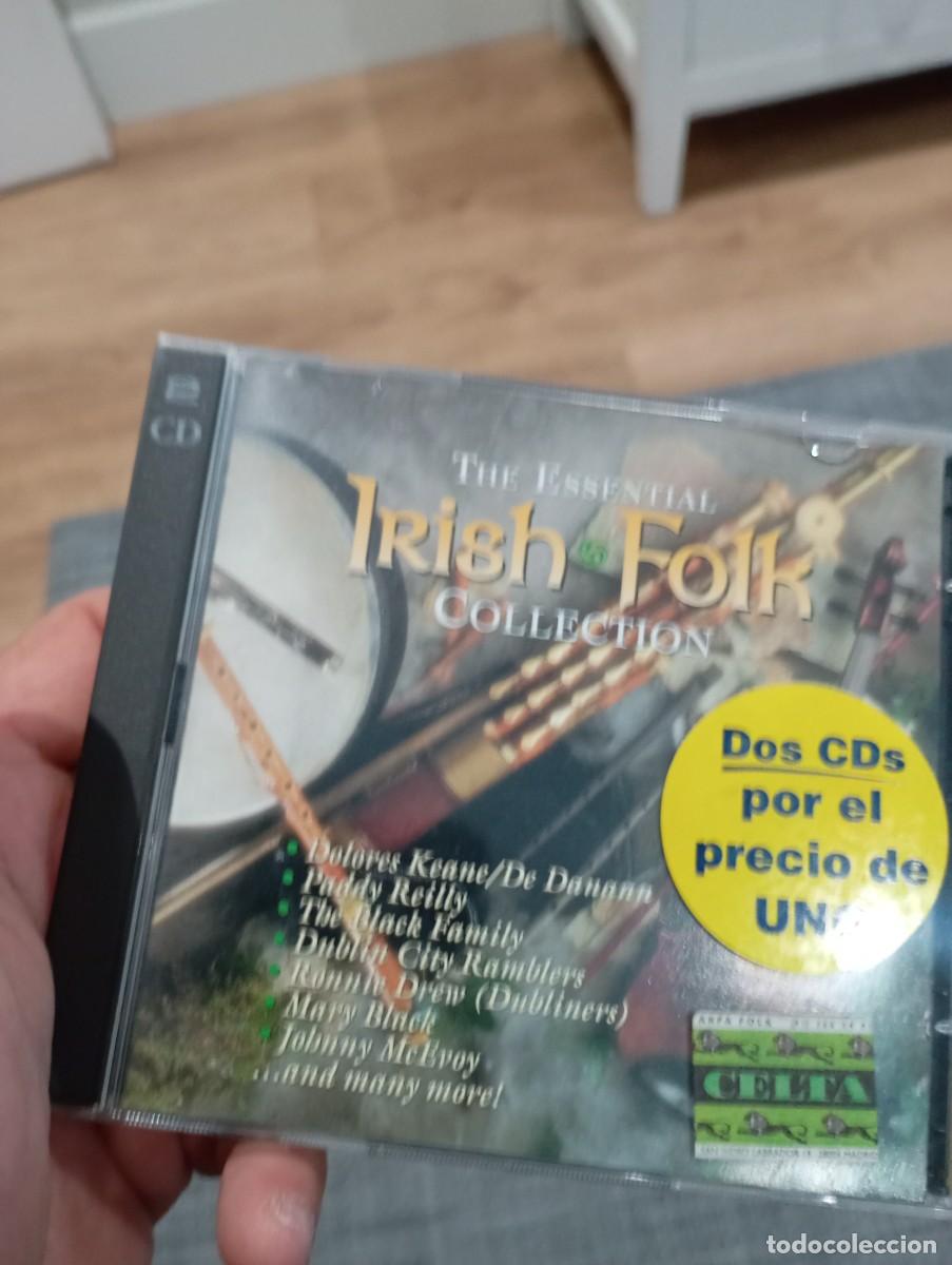 CDs de m&uacute;sica: CD DOBLE THE ESENTIAL IRISH FOLK COLLECTION como nuevo - Foto 1