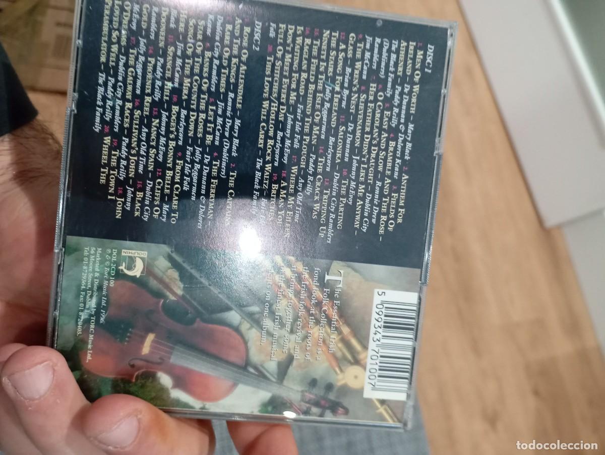 CDs de m&uacute;sica: CD DOBLE THE ESENTIAL IRISH FOLK COLLECTION como nuevo - Foto 2