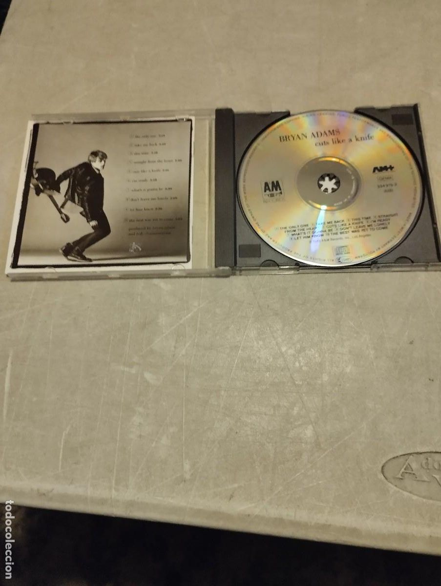 CDs de m&uacute;sica: Bryan Adams CD Cuts Like A Knife - Foto 2