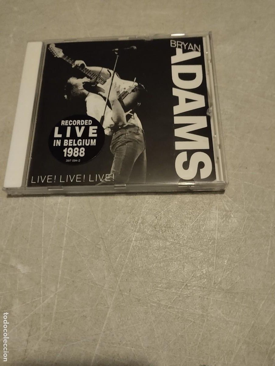 CDs de m&uacute;sica: Bryan Adams CD Live Live Live - Foto 1