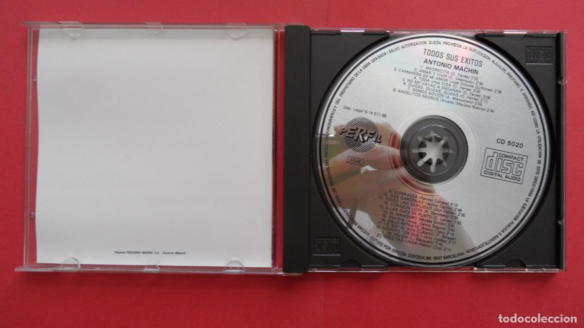 CDs de m&uacute;sica: CD - ANTONIO MACHIN TODOS LO EXITOS - Foto 2