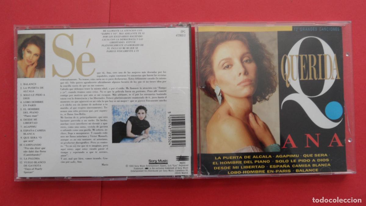 CDs de m&uacute;sica: CD - ANA BELEN QUERIDA ANA - Foto 1