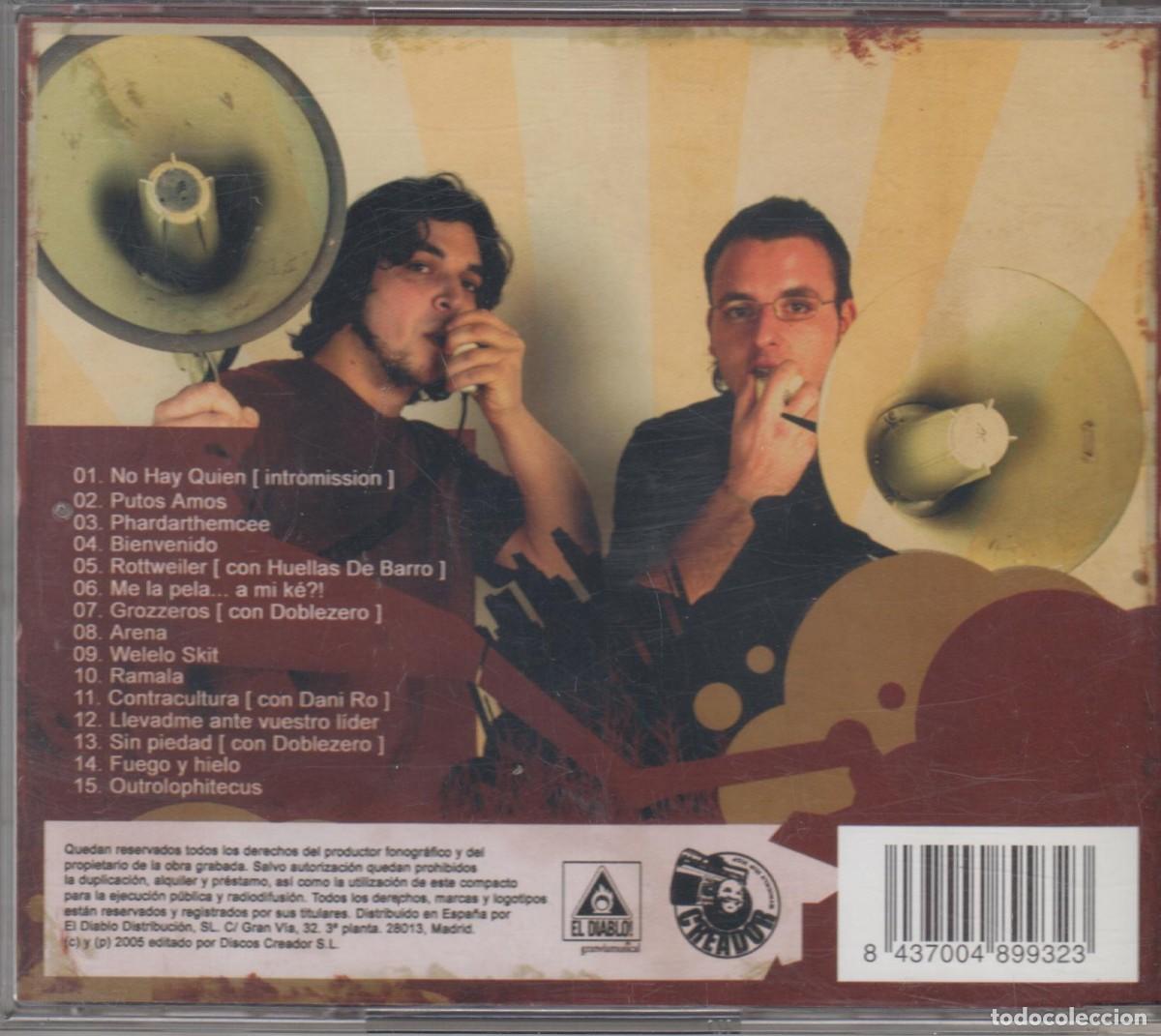 CDs de m&uacute;sica: Grossomodo &lrm;cd Manifiesto 2005 - Foto 2