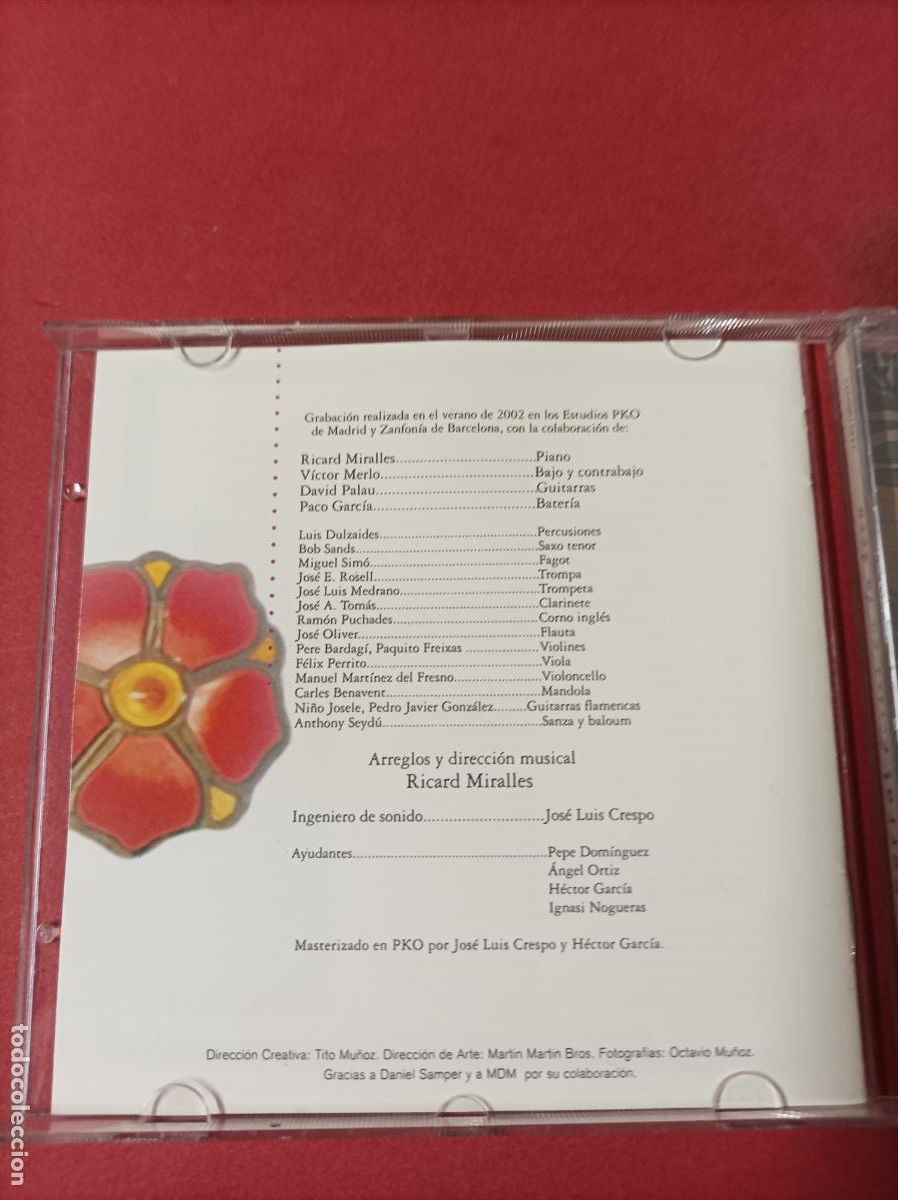 CDs de m&uacute;sica: CD MUSICA SERRAT VERSOS EN LA BOCA - Foto 3