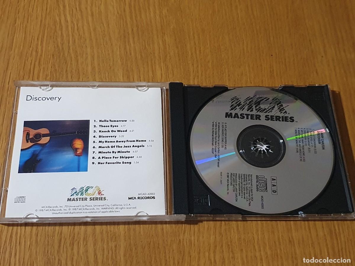 CDs de m&uacute;sica: CD Larry Carlton&nbsp;&ndash;&nbsp;Discovery - 1987 - Foto 2