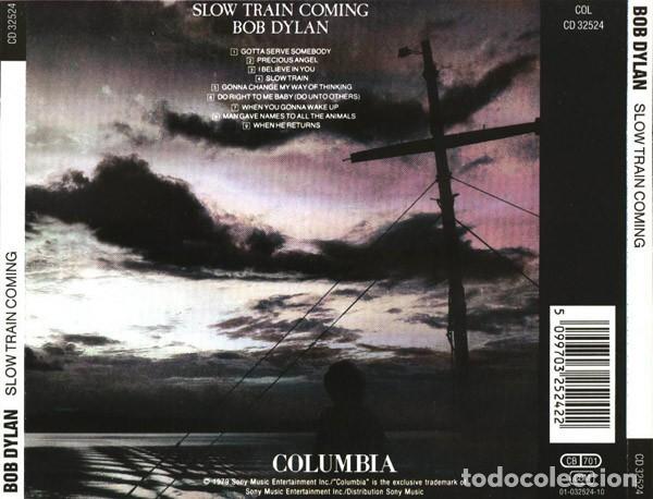 CDs de m&uacute;sica: Bob Dylan &ndash; Slow Train Coming CD 32524 - Foto 2