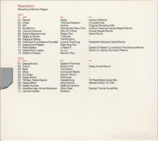 CDs de m&uacute;sica: Anthony Pappa &lrm;&ndash; Resolution Label: React &lrm;&ndash; REACTCD222 cd - Foto 2