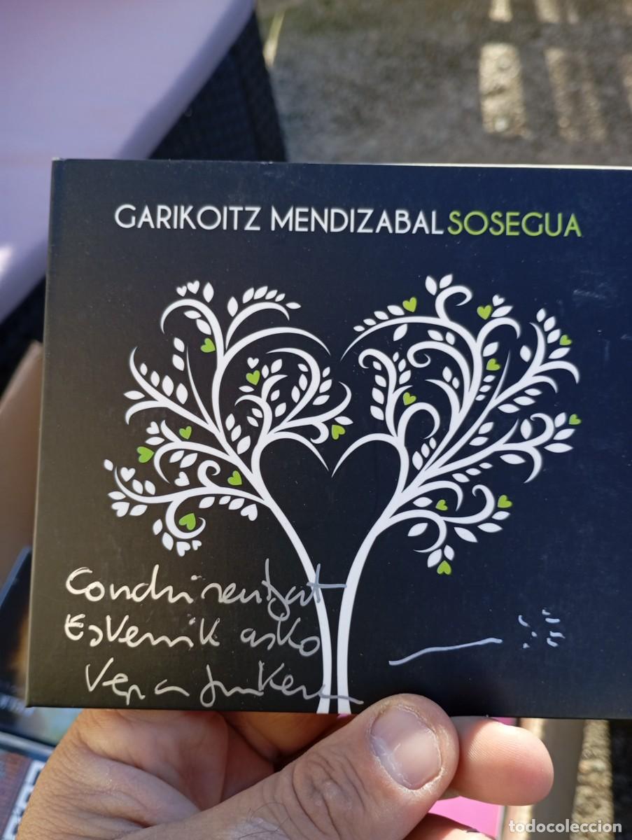 CDs de m&uacute;sica: GARIKOITZ MENDIZABAL SOSEGUA CD COMO NUEVO - Foto 1