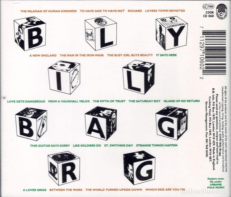 CDs de m&uacute;sica: Billy Bragg - Back To Basics. CD - Foto 2