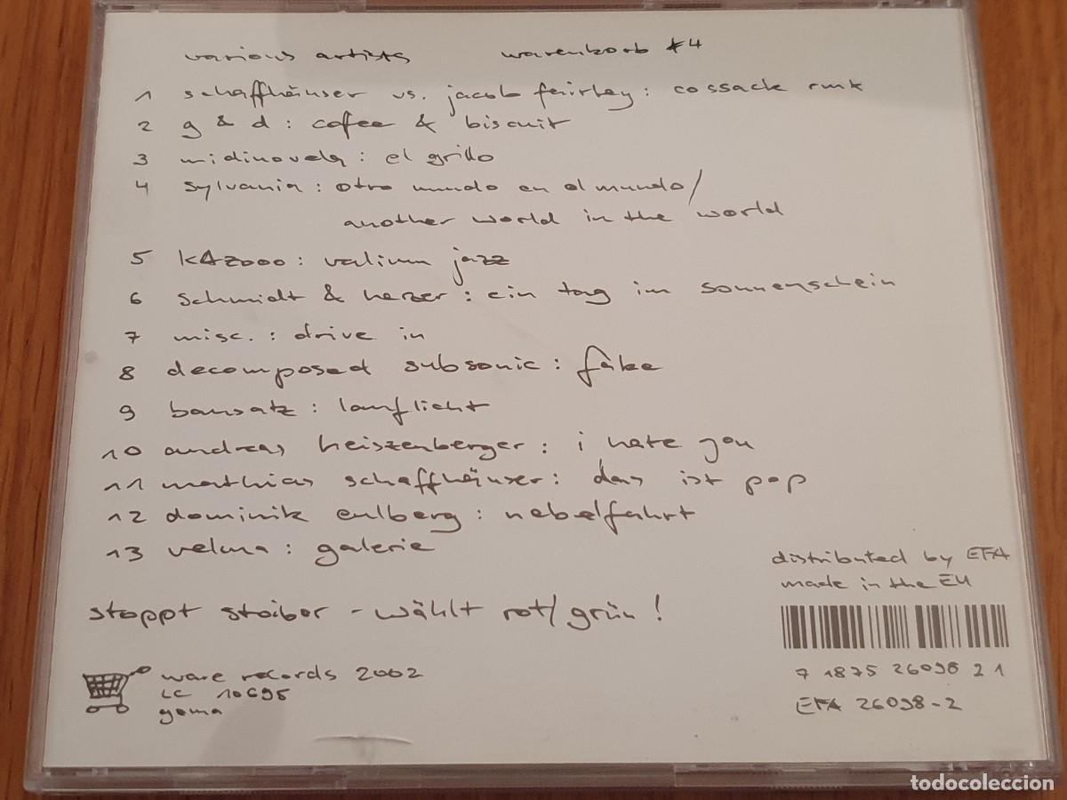 CDs de m&uacute;sica: CD Various Artists&nbsp;&ndash;&nbsp;Warenkorb #4 - ware 8 - 2002 - Foto 3