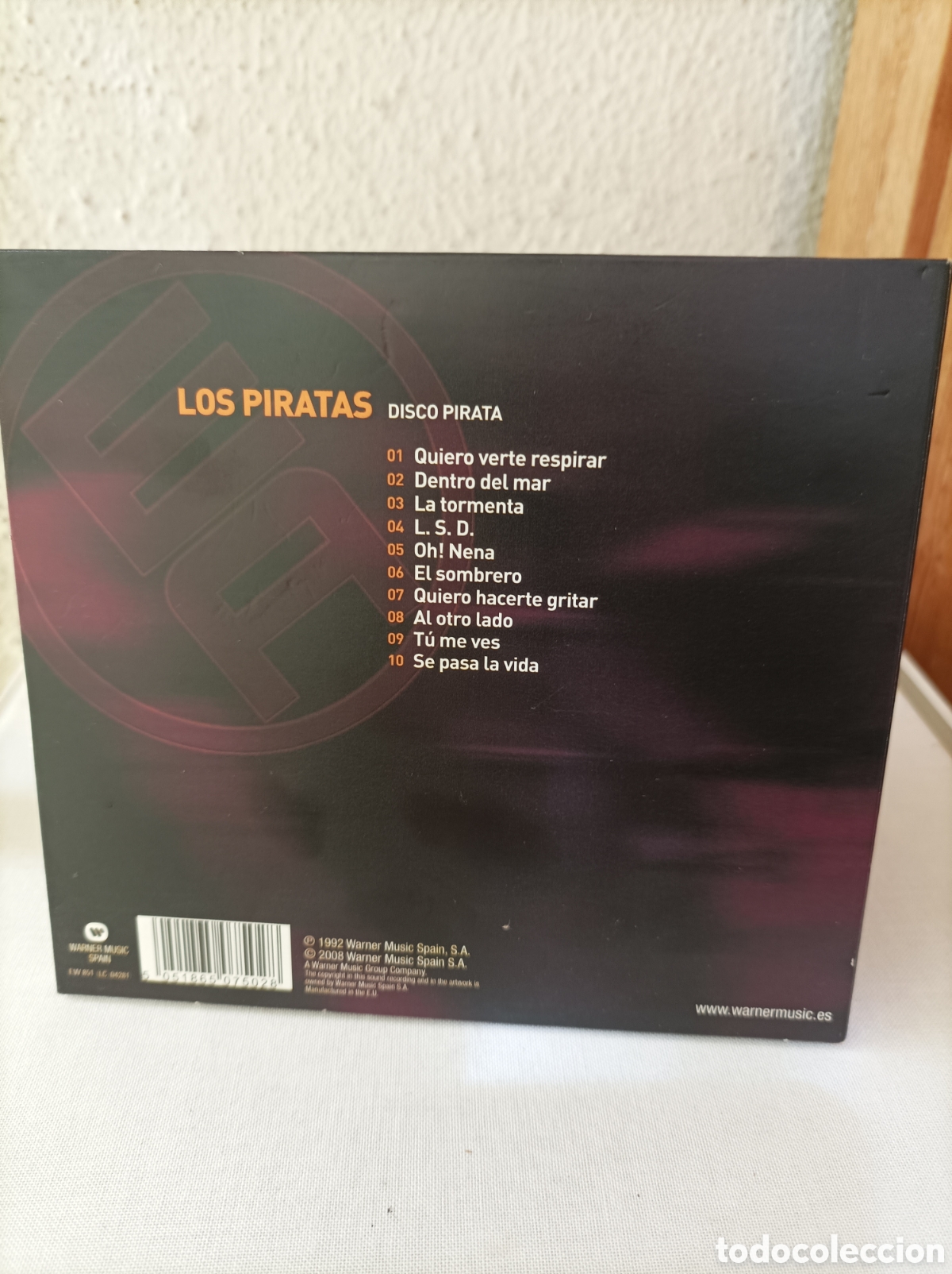 CDs de m&uacute;sica: Los piratas. Disco pirata. Cd - Foto 2