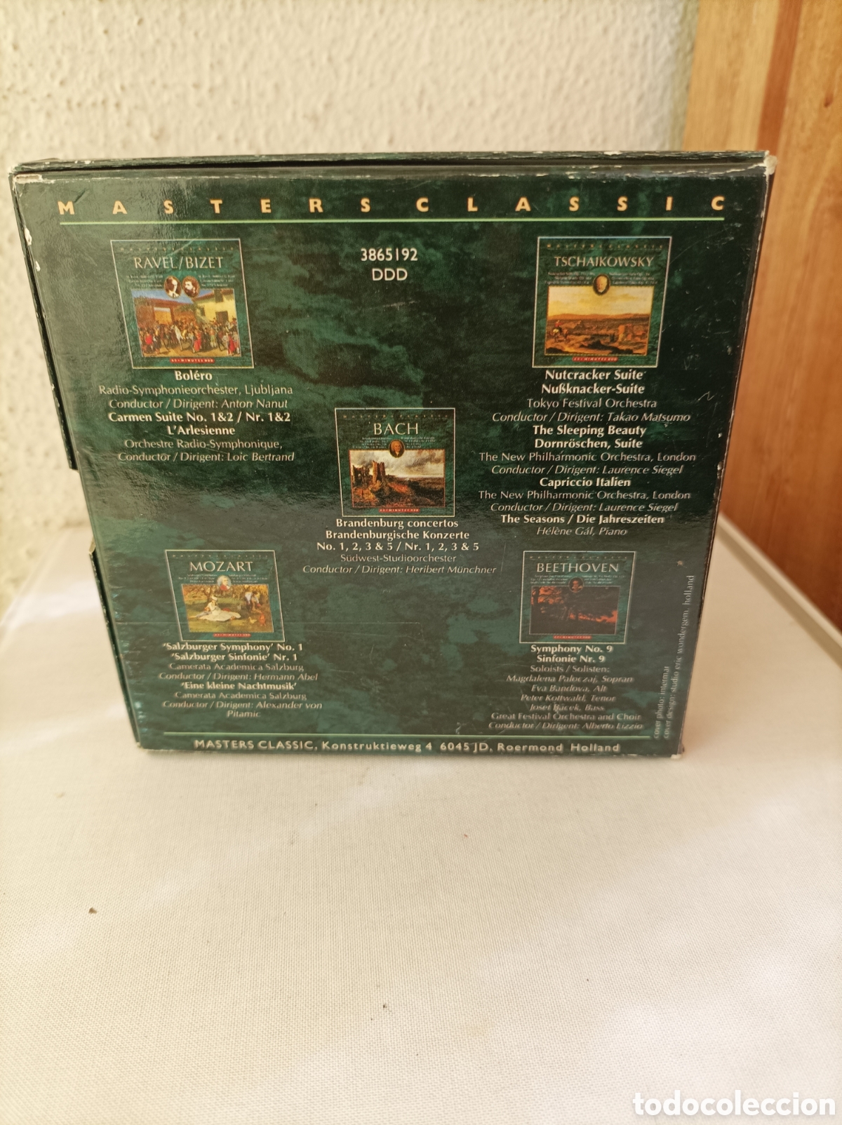 CDs de m&uacute;sica: The masters classical collection. Vol 1. Caja 5 cds. - Foto 2