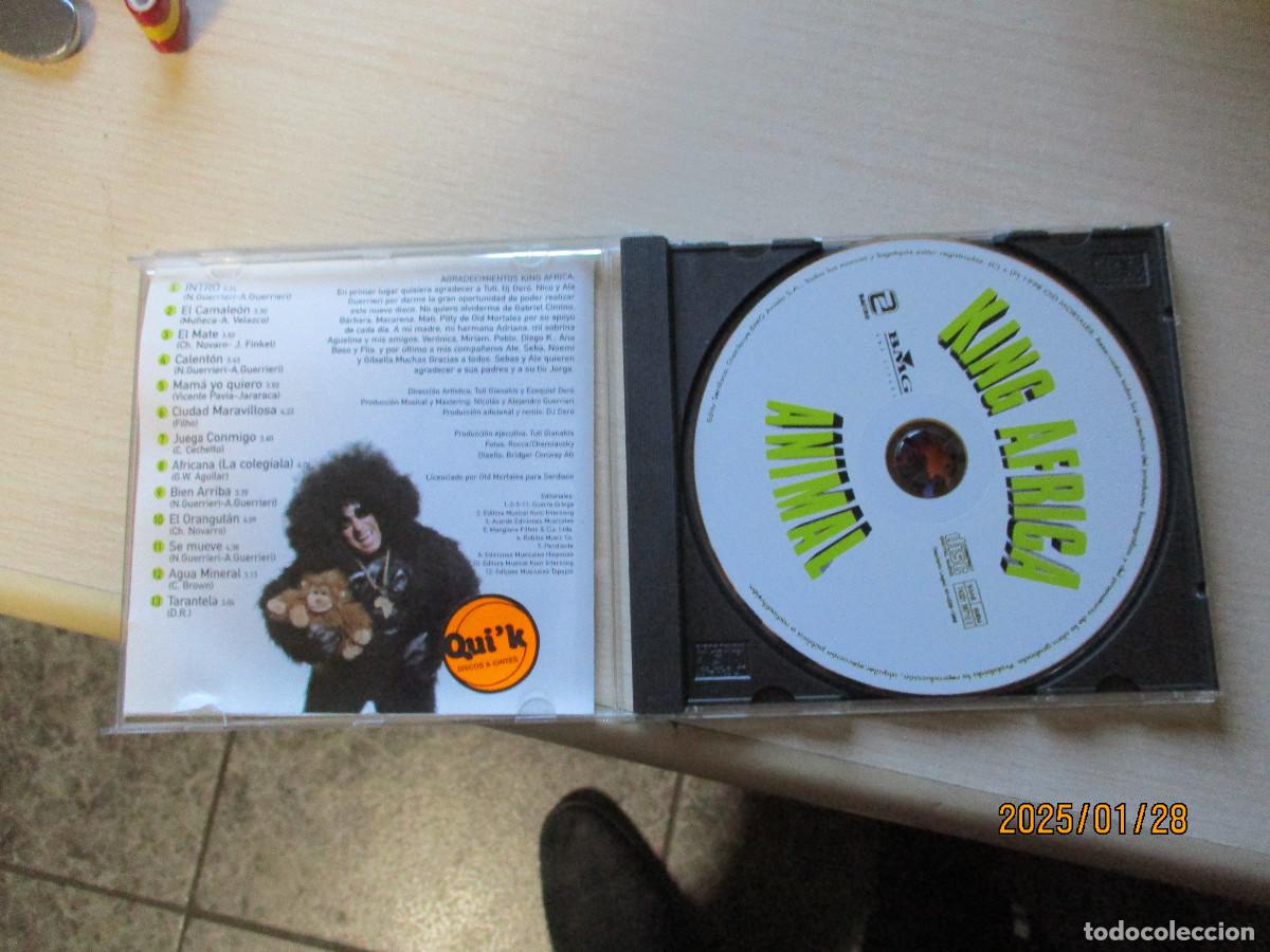 CDs de m&uacute;sica: CD KING AFRICA ANIMALS - Foto 2