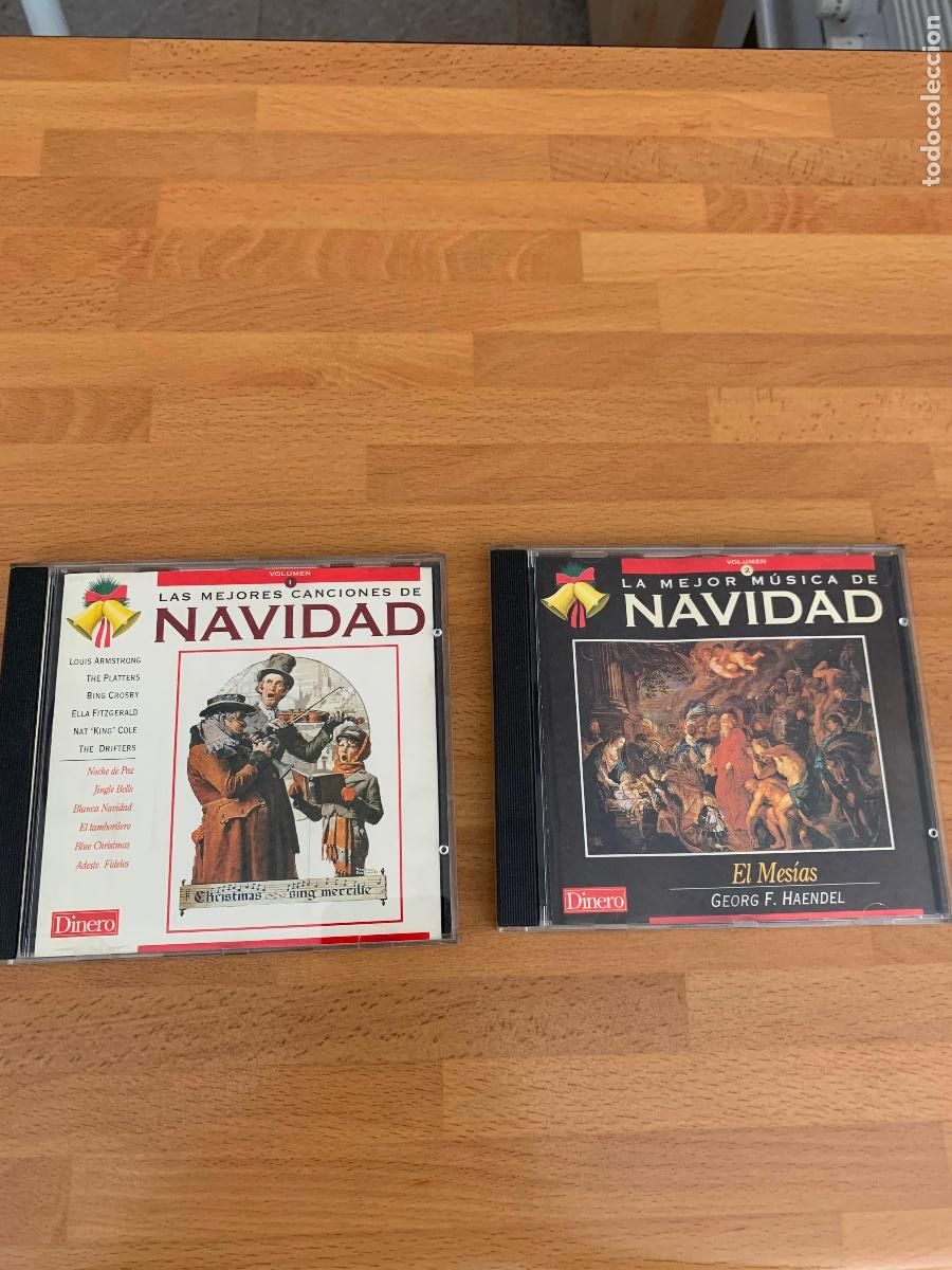 CDs de M&uacute;sica: CD la mejor m&uacute;sica de navidad volumen 1 y 2