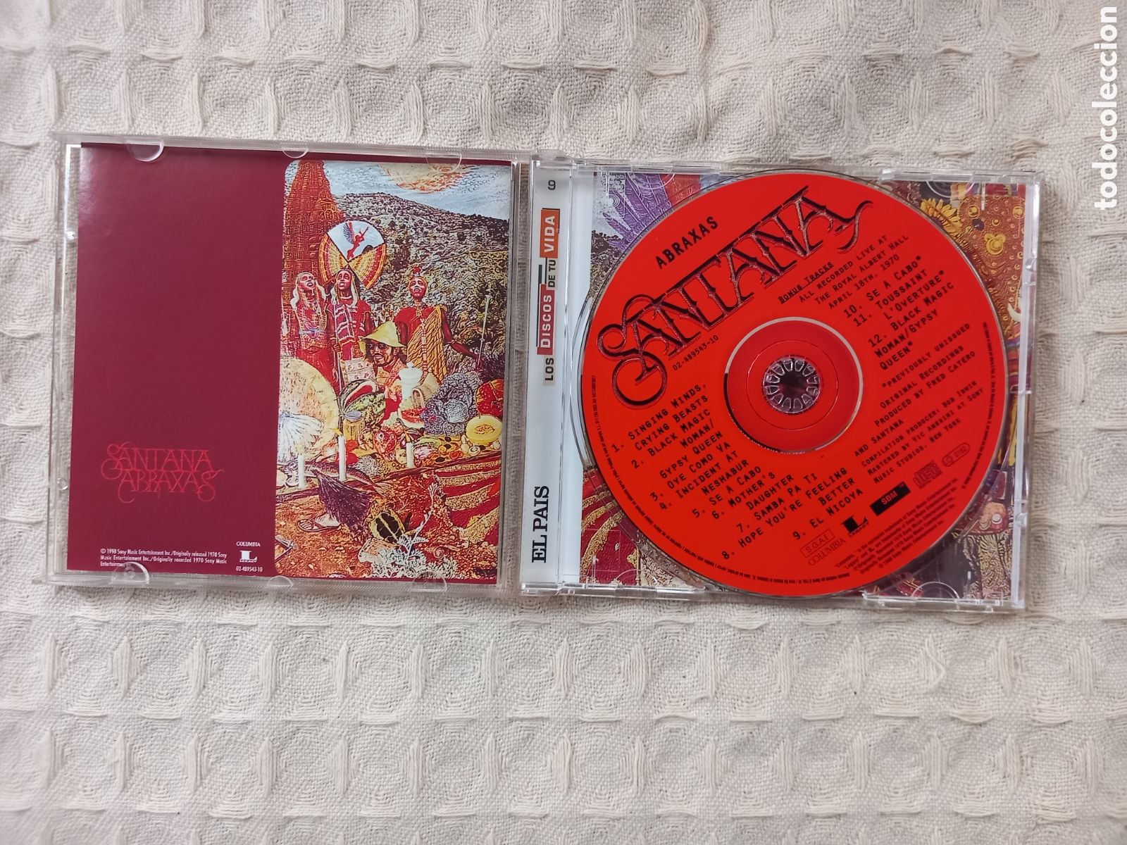 CDs de m&uacute;sica: Santana. CD Abraxas. - Foto 2
