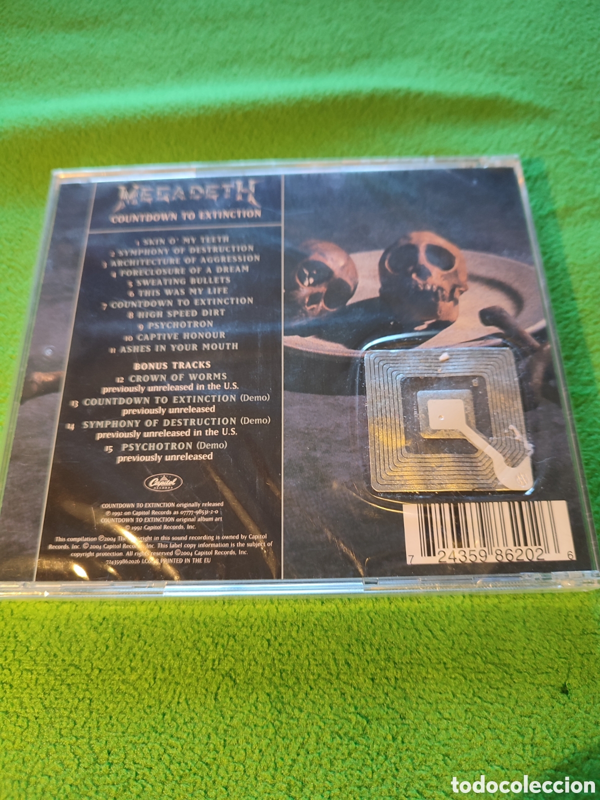 CDs de m&uacute;sica: Megadeth - Countdown to extinction - Foto 2