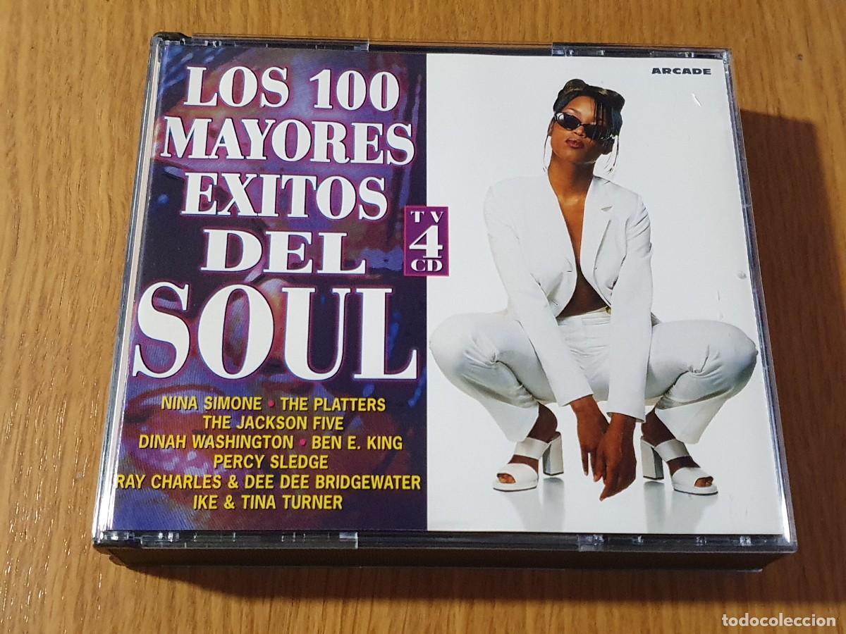 CDs de Musique: 4 CD nuevo - los 100 mayores exitos del soul - 1998