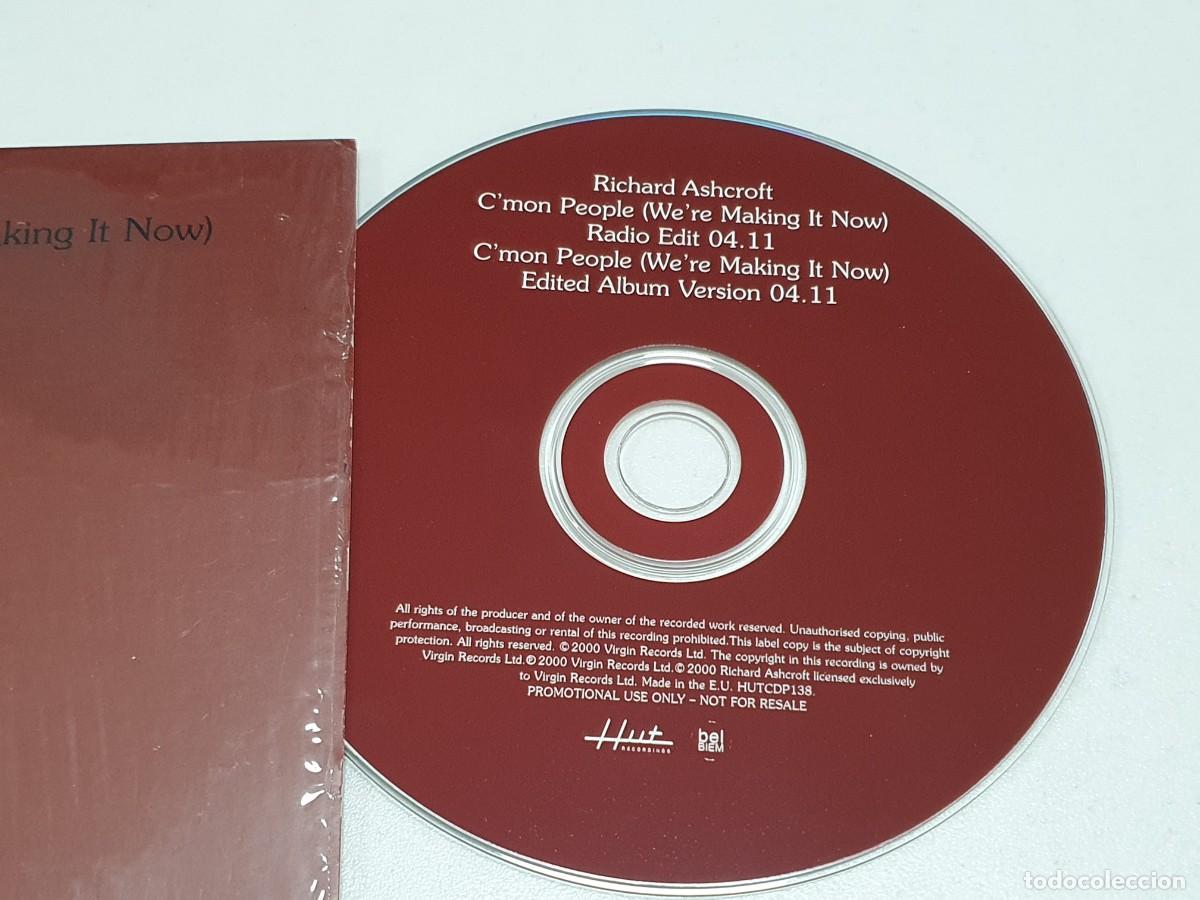 CDs de m&uacute;sica: CD SINGLE - RICHARD ASHCROFT - CMON PEOPLE (WERE MAKING IT NOW) - Foto 2
